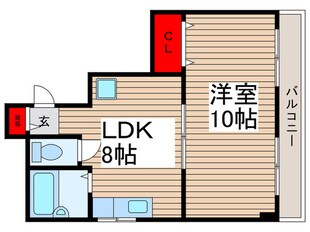 ハイツ栄の物件間取画像